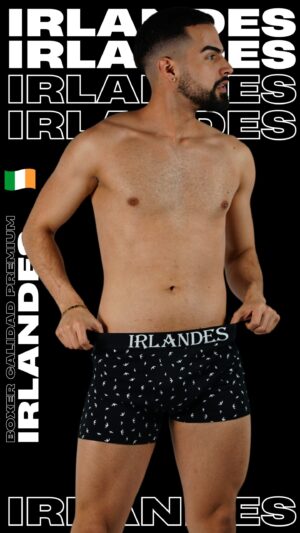 10045-NEG BÓXER GABIOTAS NEGRO